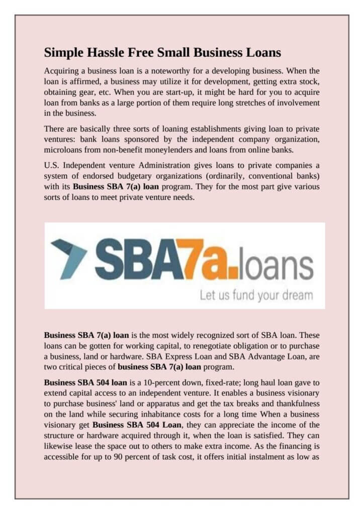 do you need a business plan for a sba loan