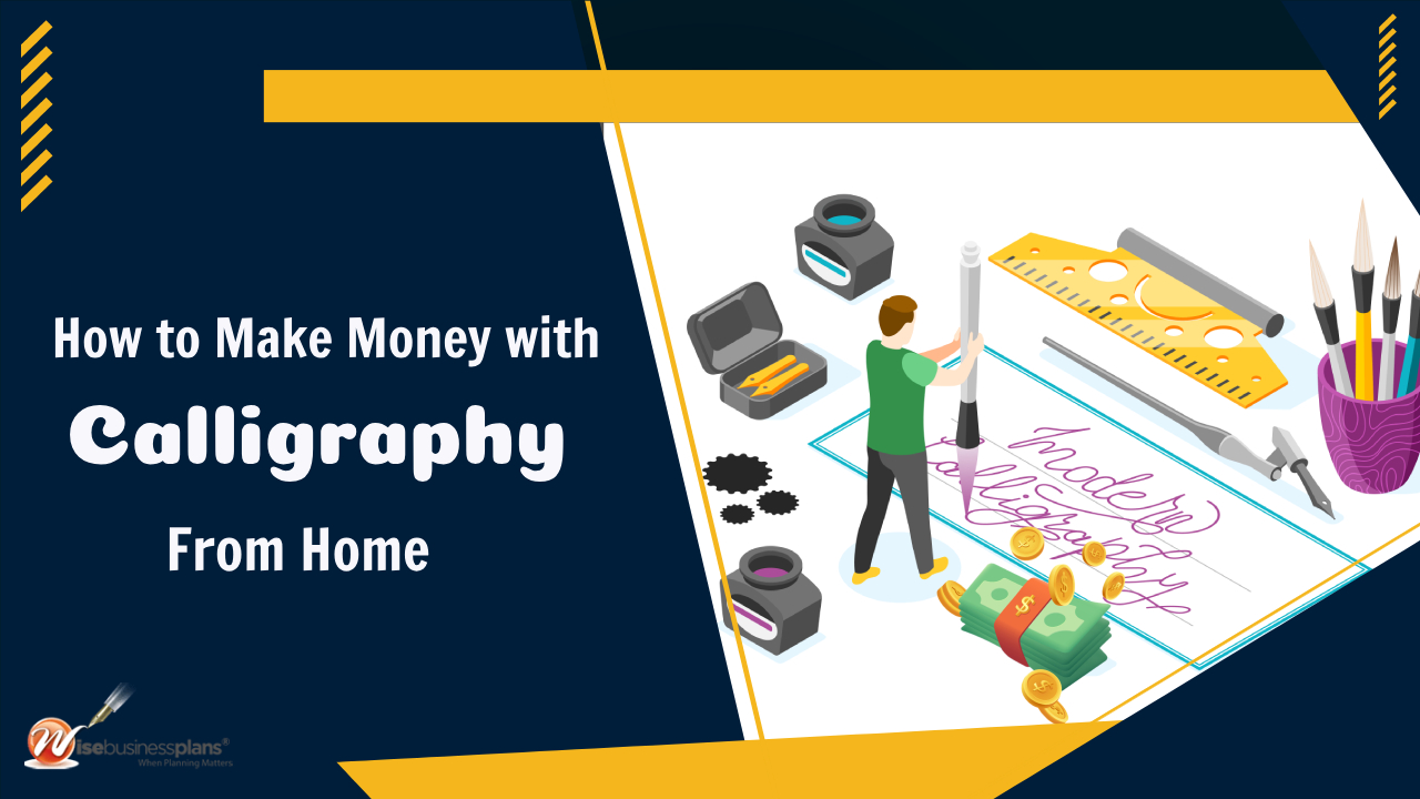how to make money with calligraphy from home