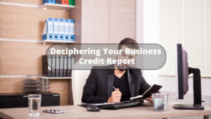 How to read a business credit report