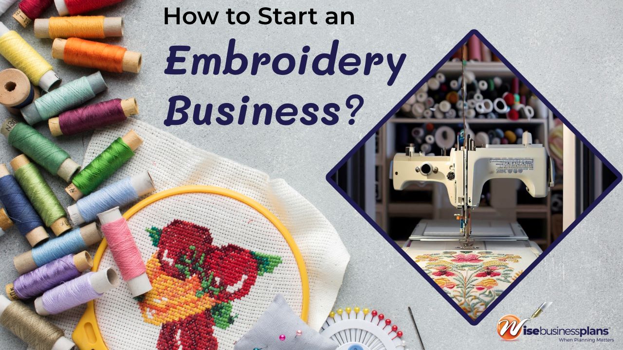 How to start an embroidery business
