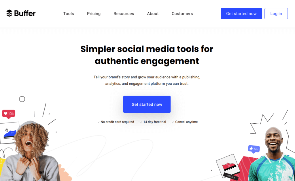 buffer Social media tools for authentic engagement