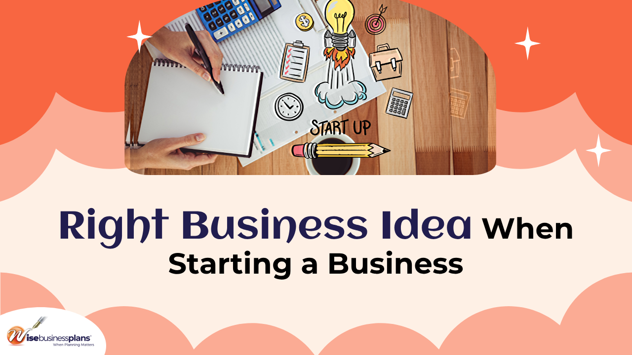 How to Find the Right Business Idea When Starting a Business