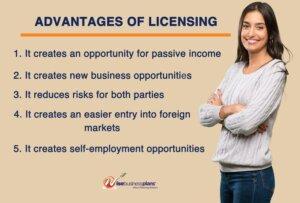 licensing advantages and disadvantages