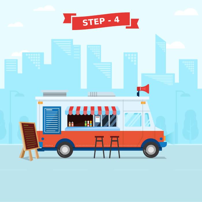 How to Start a Food Truck Business Step 4