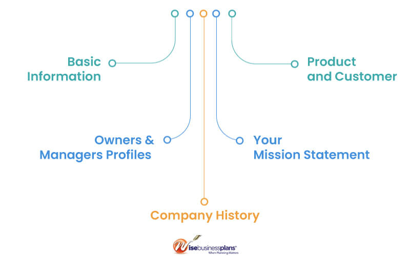 what goes into a company overview