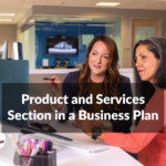 business plan products and services section