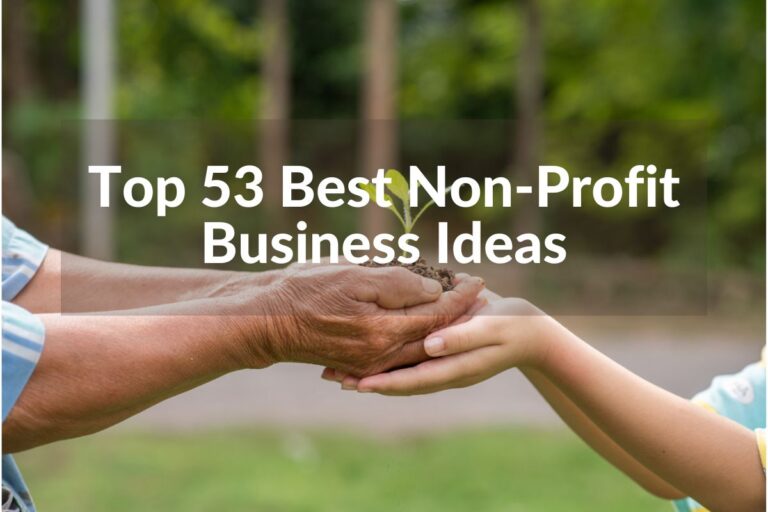 Top 53 Non Profit Business Ideas