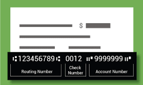 Routing Number on Check Book