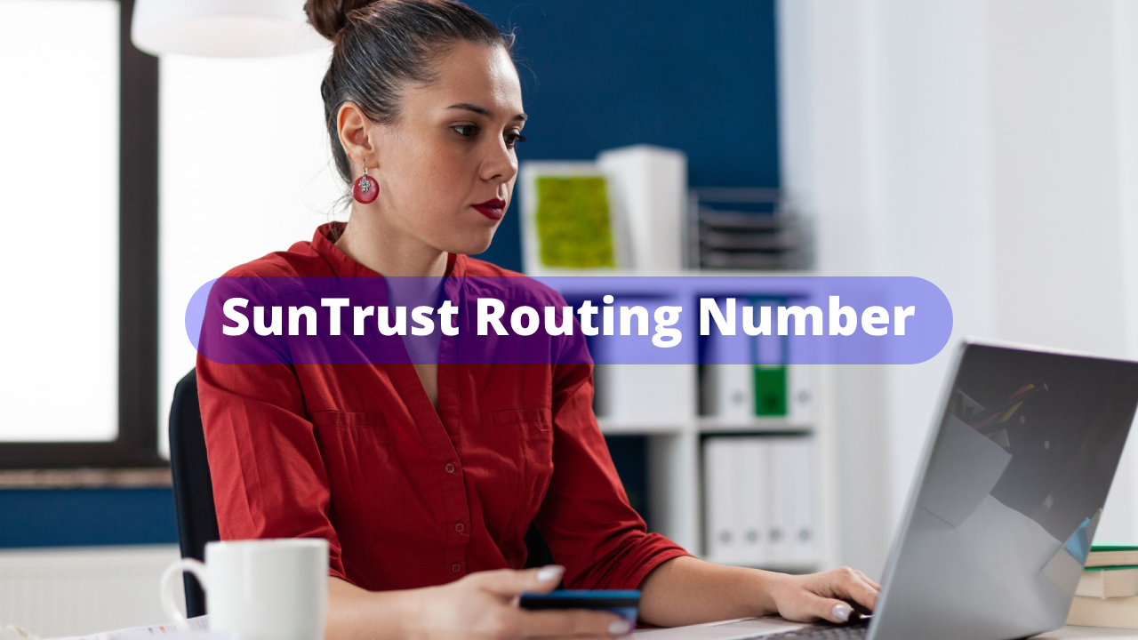 Suntrust routing number