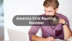 america first routing number