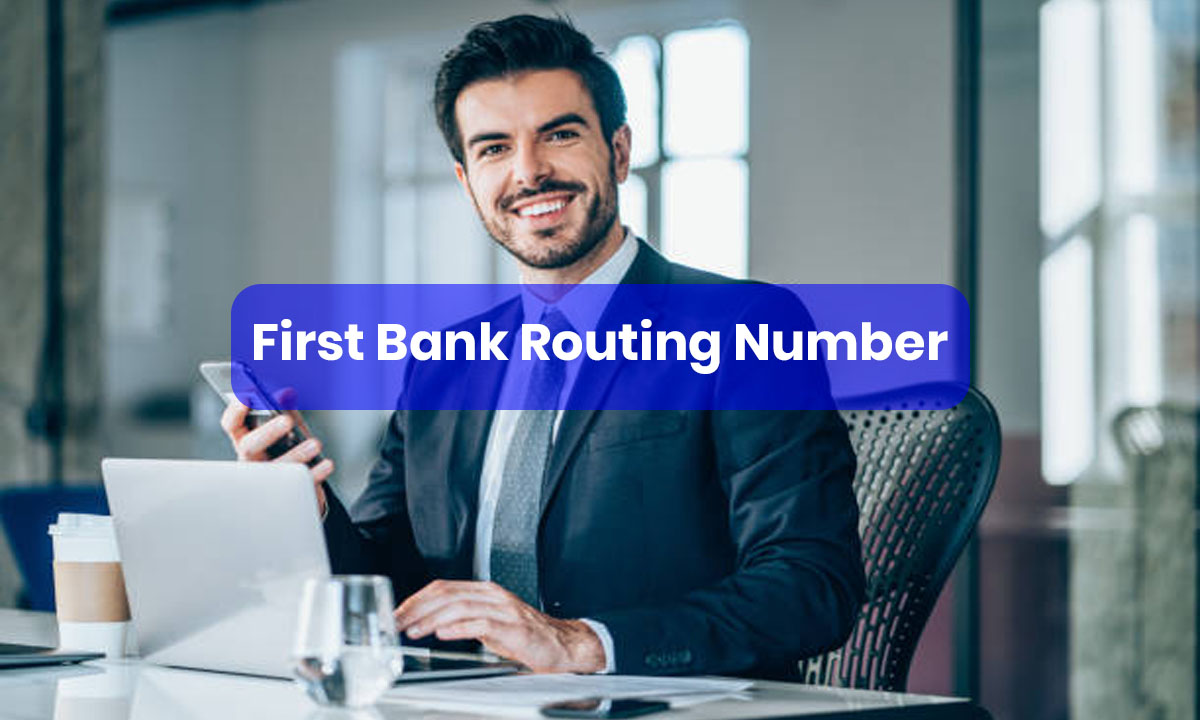 first bank routing number