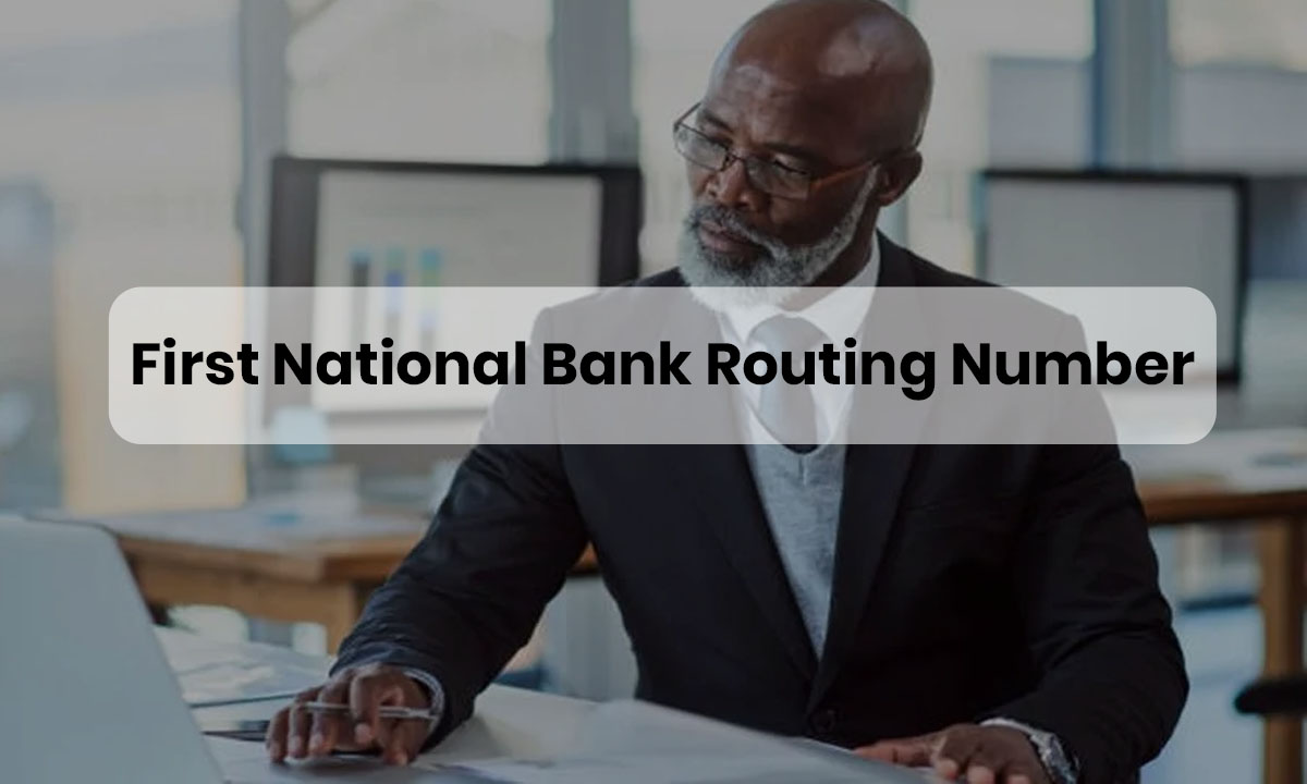 first national bank routing number