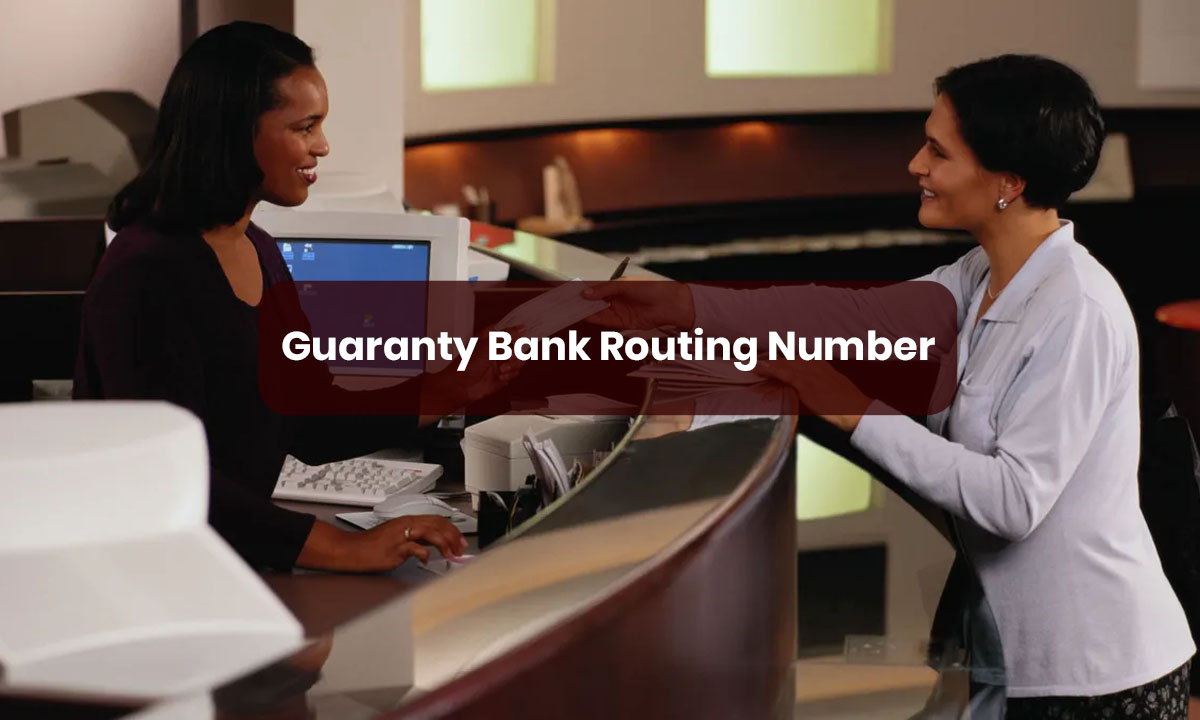 gauranty bank routing number