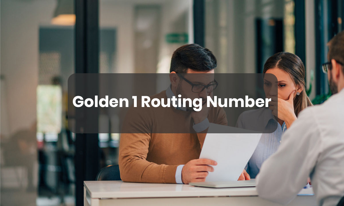 golden 1 routing number
