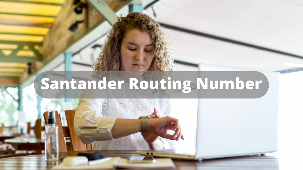 santander routing number