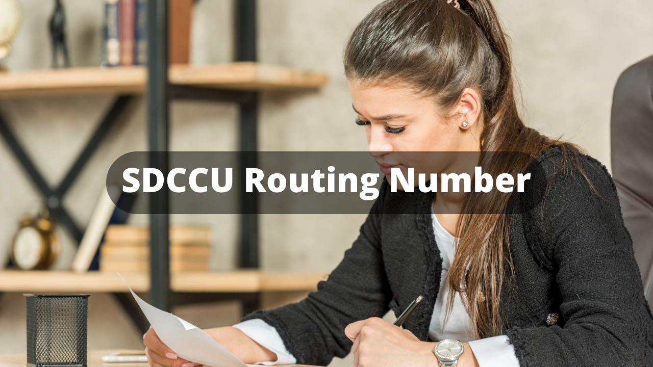 sdccu routing number