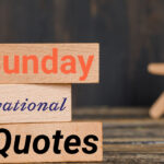 Sunday motivational quotes