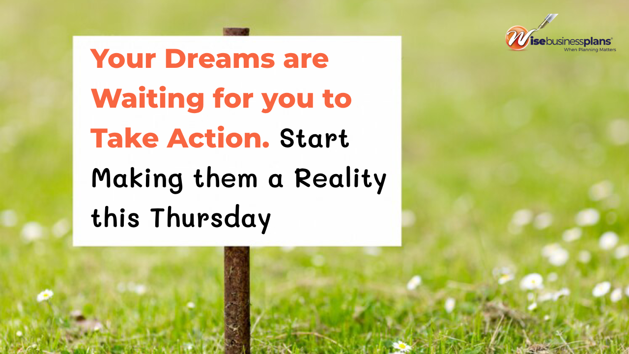 your dreams are waiting for you to take action