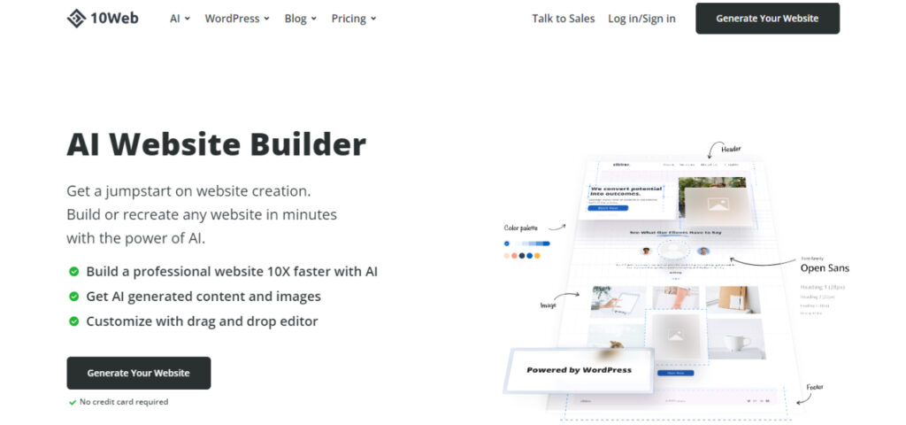 Al website Builder