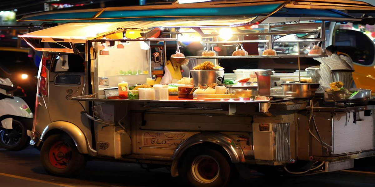 Thai street food truck
