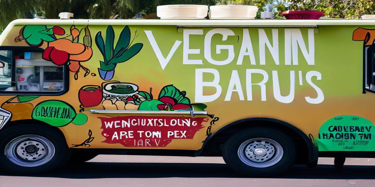 Vegan & plant based options truck
