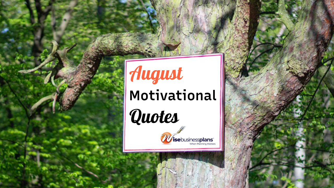 August motivational quotes