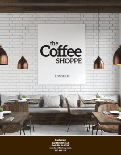 Coffee Shop Business Plan Sample