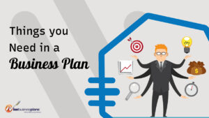 Things you need in a business plan