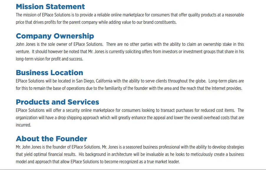 How To Create A Business Plan For A Startup Wise Business Plan