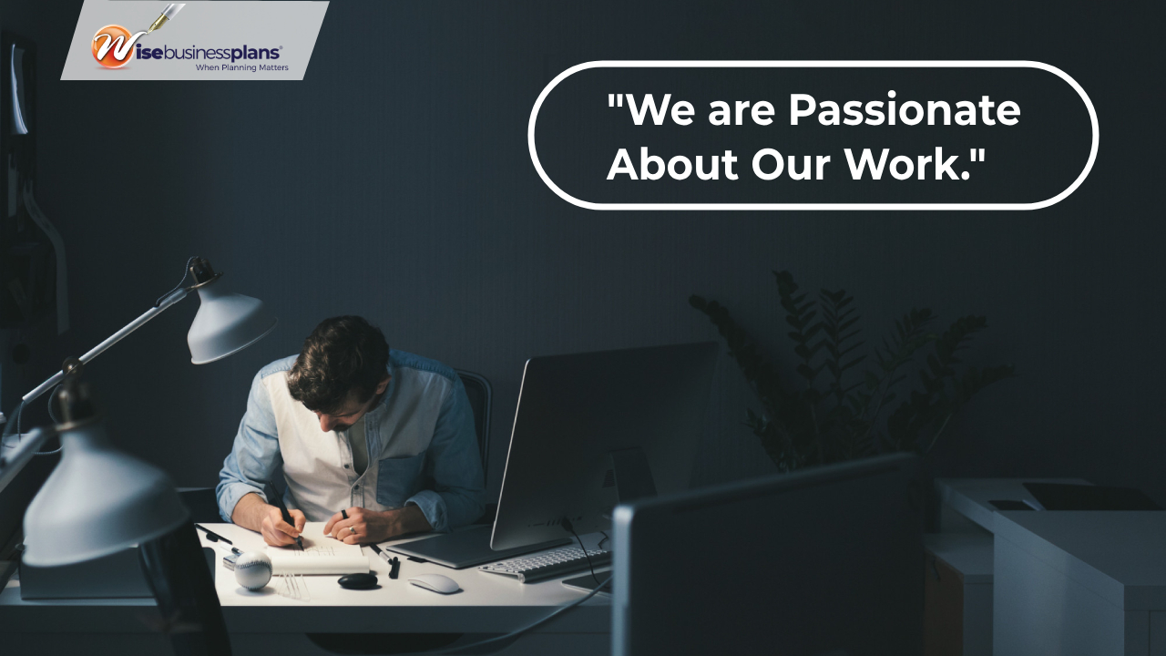 We are passionate about our work