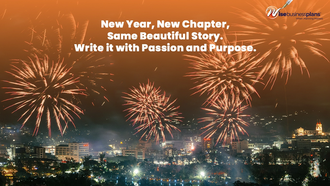 New year, new chapter, same beautiful story. Write it with passion and purpose. January motivational quotes