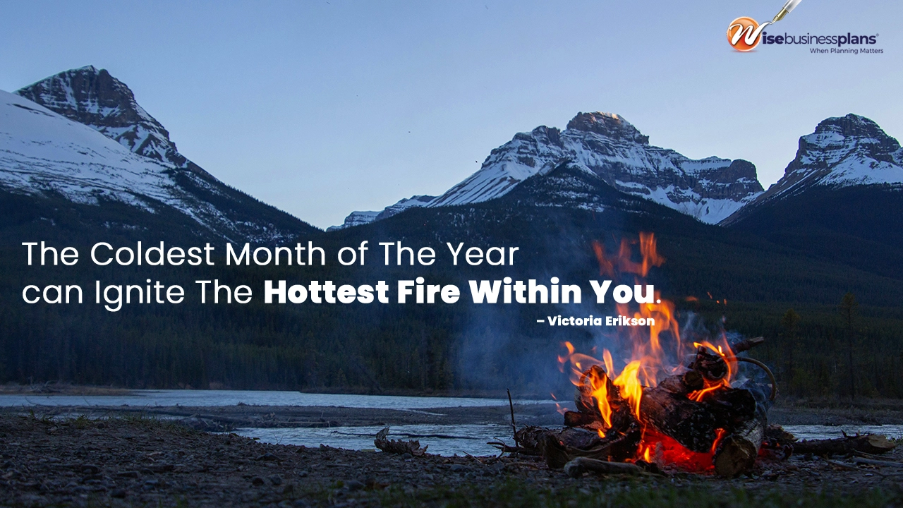 The coldest month of the year can ignite the hottest fire within you. January motivational quotes
