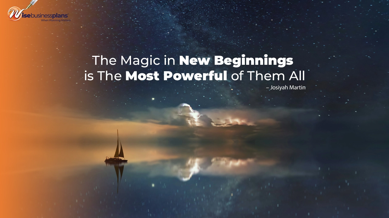 The magic in new beginnings is the most powerful of them all. january Motivational Quotes