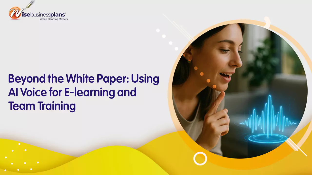 Beyond the White Paper: Using AI Voice for E-learning and Team Training