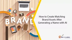 How to Create Matching Brand Assets After Generating a Name with AI