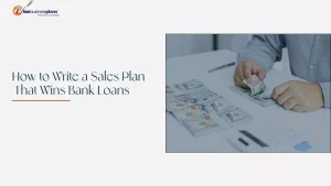 how to write a sales plan for a bank loan with sales forecasts and revenue goals